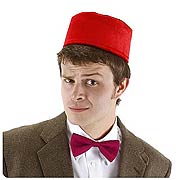 Doctor Who 11th Doctor Fez Hat and Bow Tie Kit
